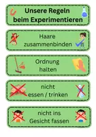 Vorschau - Stationenlernen - Forscherregeln / Experimentierregeln - Seite 2