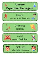 Vorschau - Stationenlernen - Forscherregeln / Experimentierregeln - Seite 3