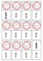 Vorschau - Spiele - Domino Uhr volle Stunden Niveau I - III - Seite 2