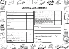 Vorschau - Arbeitsblätter - Buchvorstellung - Steckbrief und Bewertung - Seite 3