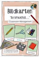 Vorschau - Bildkarten - Bildkarten "Du brauchst..." - Bilder zur Visualisierung - Deckblatt
