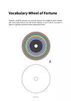 anteprima - Esercizi - Colours / Colori: Vocabulary Wheel of Fortune (Ruota della fortuna per la lezione d'inglese) - Pagina 2