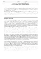Vorschau - Arbeitsblätter - Short Story "A pair of jeans" - comment + discussion (mit skill sheet + Lösungen) - Seite 1