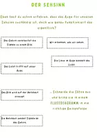 Vorschau - Arbeitsblätter - Unsere 5 Sinne – Arbeitsblätter, Experimente & Erklärungen (Sachunterricht) - Seite 3