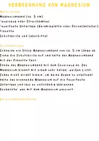 Vorschau - Arbeitsblätter - Verbrennen von Magnesium – Chemie-Experiment & Arbeitsblätter Sek I - Seite 3