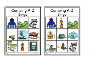 Vista previa - Juegos / Gamificación - Camping A-Z - Bingo - página 3