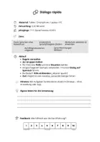 Vorschau - Arbeitsblätter - Diálogo Rápido – Sprechübung per Klick (A2–B1) - Seite 1