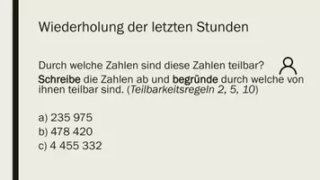 Vorschau - Stundenentwürfe - Endziffernregel II (Teilbarkeits Regel mit 4) - Seite 2