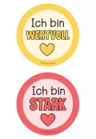 Vorschau - Mal- und Bastelvorlagen - Positive Affirmationen (für den Spiegel) - Seite 2
