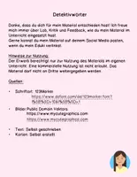 Vorschau - Spiele - Detektivwörter - Seite 1