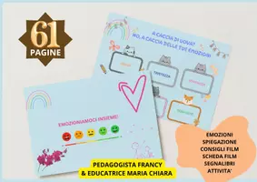 anteprima - Materiale di supporto/inclusione - Emozioniamoci insieme! COLLABORAZIONE WITH EDUCATRICE & PEDAGOGISTA - Pagina di copertina