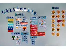 anteprima - Flashcard - 📅 MEGA CALENDARIO DI CLASSE - Pagina 1