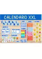 anteprima - Flashcard - 📅 MEGA CALENDARIO DI CLASSE - Pagina di copertina