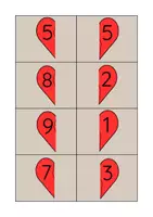 Vorschau - Spiele - Verliebte Zahlen Merkspiel - Seite 1
