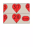 Vorschau - Stationenlernen - Verliebte Zahlen Legespiel - Domino - Seite 3