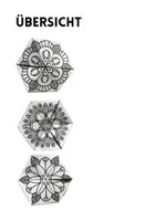Vorschau - Mal- und Bastelvorlagen - Hexaflexagon Mandala, Bastelvorlage - Seite 3