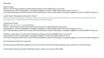 Vorschau - Arbeitsblätter - Römische Wertbegriffe_Übersicht_Mindmap - Seite 1