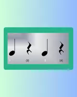 Προεπισκόπηση - Flashcards - Music and Rhythm Flashcards for Quarter, Eighth Note, Rests - Σελίδα 2