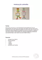 Vorschau - Mal- und Bastelvorlagen - Kunst Fasching, Bastle einen Clown mit einem Witz - Seite 3