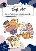 Vorschau - Arbeitsblätter - Kunstprojekt zu Trash Art - jahrgangsübergreifend - Deckblatt