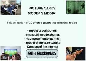 Vorschau - Präsentationen/Tafelbilder - Modern Media - Picture Cards - Seite 1