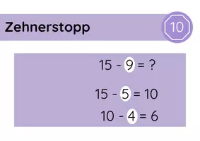Vorschau - Poster - Rechenstrategien Plus- und Minusrechnen / Strategien Mathematik - Seite 1
