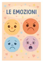 anteprima - Materiale per pittura e bricolage - Colora e Impara le EMOZIONI! - Pagina di copertina