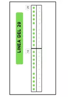 anteprima - Materiale di supporto/inclusione - LA LINEA DEL 20 PER ADDIZIONI E SOTTRAZIONI - Pagina di copertina