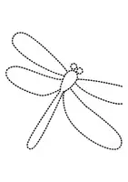 Vorschau - Arbeitsblätter - Prickelbilder / Fensterbilder Thema Libellen - Grundschule - Bastelvorlagen - Seite 2