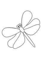Vorschau - Arbeitsblätter - Prickelbilder / Fensterbilder Thema Libellen - Grundschule - Bastelvorlagen - Seite 3