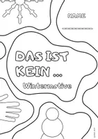 Vorschau - Arbeitsblätter - KUNST: Weitermalbilder Winter, Das ist kein… - Seite 2