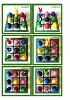 Aperçu - Apprentissages en autonomie - Repérage spatial - oeufs et lapins - Page 3