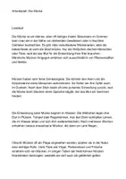 Vorschau - Arbeitsblätter - Arbeitsblatt - Die Mücke - Tiere lernen - 2. - 4. Klasse - Seite 1