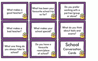 Vorschau - Spiele - School - Conversation Cards - Seite 3