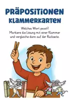 Vorschau - Spiele - Präpositionen Klammerkarten Deutsch und Deutsch als Zweitsprache 1. Klasse - Seite 2
