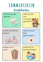 Vorschau - Arbeitsblätter - Sommerferien Erzählkarten - Seite 2