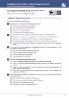 Vorschau - Arbeitsblätter - Modul 19: Grundlagen der KLR - Maschinenstundensatzrechnung - Seite 1