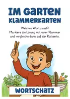Vorschau - Fördermaterial/Inklusion - Sachunterricht und Schulgarten Klammerkarten - im Garten - Seite 2