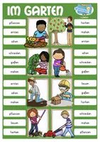 Vista previa - Juegos / Gamificación - Alemán Klammerkarten Garten/ Natur Deutsch - página 3