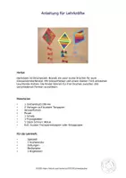 Vorschau - Mal- und Bastelvorlagen - Kunst Herbst, Fensterdeko Drachen, Grundschule - Seite 3