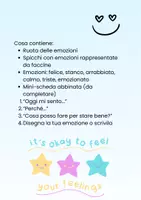 anteprima - Altro tipo di materiale - “Ruota delle Emozioni + Mini scheda per raccontarsi” - Pagina 1