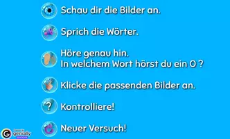 Vorschau - Spiele - Buchstabe O - interaktive Genially-Übungen zum Lesen und Schreiben - Seite 2