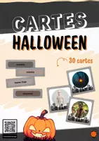 Vista previa - Tarjetas / Manipulativos - Halloween en català - Associa les paraules amb la fotografia - Portada
