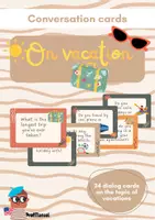 Vorschau - Bildkarten - Conversation cards - On vacation - Deckblatt