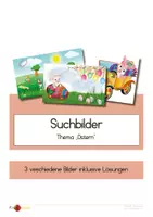 Vorschau - Anderer Materialtyp - Suchbilder "Finde die Unterschiede" zum Thema Ostern - Deckblatt