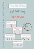 Vorschau - Merkblätter - Dot Painting Kriterien - Deckblatt