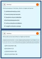Vorschau - Stationenlernen - Months, Season & Weekdays Freiarbeit Karteikarten Englisch - Seite 2