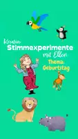 Vorschau - Arbeitsblätter - Kreative Stimmexperimente - Thema Dschungel - Deckblatt