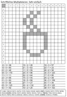 Vorschau - Arbeitsblätter - Multiplikation schriftlich- Förder Niveau - Deckblatt