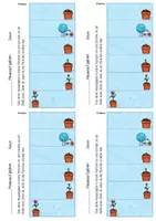 Vorschau - Arbeitsblätter - Hausaufgaben einteilen - Abreißblatt zur Selbstorganisation - Seite 2